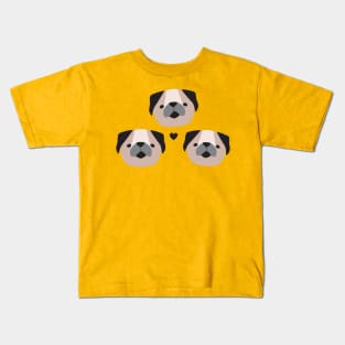 Pudgy Pugs I Kids T-Shirt